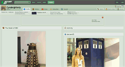 Desktop Screenshot of cyndergirlonly.deviantart.com
