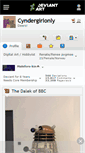 Mobile Screenshot of cyndergirlonly.deviantart.com