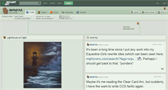 Desktop Screenshot of darkqiviut.deviantart.com