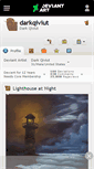 Mobile Screenshot of darkqiviut.deviantart.com