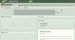 Desktop Screenshot of kevinjonasplz.deviantart.com