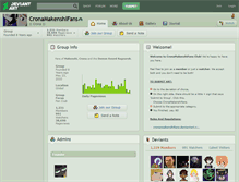 Tablet Screenshot of cronamakenshifans.deviantart.com