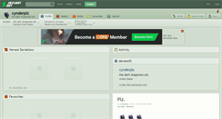 Desktop Screenshot of cynderplz.deviantart.com