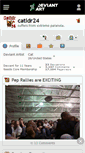 Mobile Screenshot of catldr24.deviantart.com