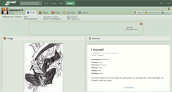 Desktop Screenshot of element-9.deviantart.com