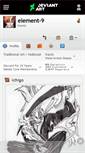 Mobile Screenshot of element-9.deviantart.com