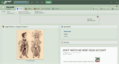 Desktop Screenshot of kawanai.deviantart.com