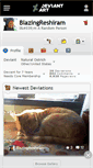 Mobile Screenshot of blazingreshiram.deviantart.com