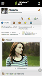 Mobile Screenshot of dlusion.deviantart.com