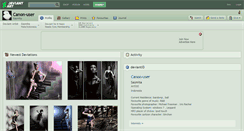 Desktop Screenshot of canon-user.deviantart.com