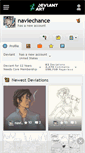 Mobile Screenshot of naviechance.deviantart.com