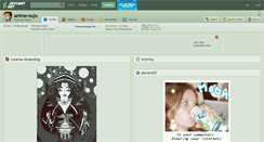 Desktop Screenshot of anime-oujo.deviantart.com