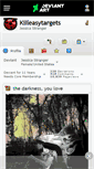 Mobile Screenshot of killeasytargets.deviantart.com