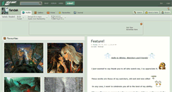 Desktop Screenshot of fandak.deviantart.com