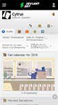Mobile Screenshot of cytrus.deviantart.com