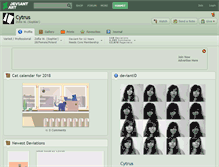 Tablet Screenshot of cytrus.deviantart.com