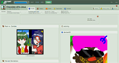 Desktop Screenshot of chocolate-afro-jesus.deviantart.com