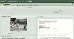 Desktop Screenshot of luke-sama.deviantart.com