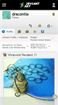 Mobile Screenshot of dracontia.deviantart.com