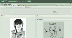 Desktop Screenshot of coffee-kitteh.deviantart.com
