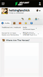 Mobile Screenshot of hellsingfanchick.deviantart.com