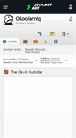 Mobile Screenshot of okoolarniq.deviantart.com