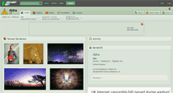 Desktop Screenshot of djdna.deviantart.com