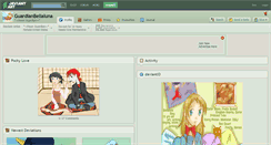 Desktop Screenshot of guardianbellaluna.deviantart.com