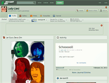 Tablet Screenshot of lady-liesl.deviantart.com