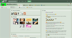 Desktop Screenshot of naruhina-lovers.deviantart.com