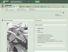 Tablet Screenshot of chibiruka.deviantart.com