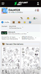 Mobile Screenshot of ealm528.deviantart.com