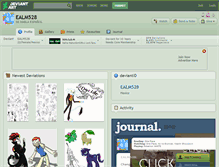 Tablet Screenshot of ealm528.deviantart.com