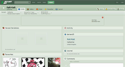 Desktop Screenshot of katt-katt.deviantart.com