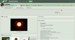 Desktop Screenshot of freakified.deviantart.com