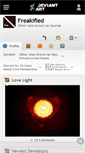 Mobile Screenshot of freakified.deviantart.com