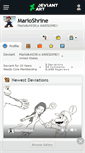 Mobile Screenshot of marioshrine.deviantart.com