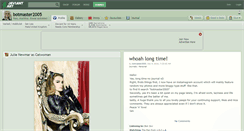Desktop Screenshot of botmaster2005.deviantart.com