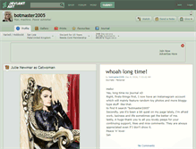 Tablet Screenshot of botmaster2005.deviantart.com
