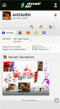 Mobile Screenshot of antijustin.deviantart.com