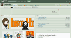 Desktop Screenshot of freakster00f.deviantart.com