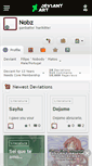 Mobile Screenshot of nobz.deviantart.com