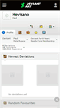 Mobile Screenshot of hevisano.deviantart.com