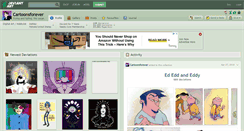 Desktop Screenshot of cartoonsforever.deviantart.com