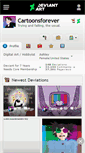 Mobile Screenshot of cartoonsforever.deviantart.com