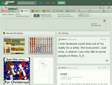 Tablet Screenshot of anthro7.deviantart.com