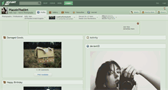 Desktop Screenshot of placeinthedirt.deviantart.com