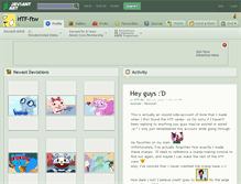 Tablet Screenshot of htf-ftw.deviantart.com
