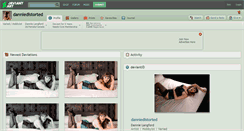 Desktop Screenshot of danniedistorted.deviantart.com