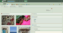 Desktop Screenshot of lunjo.deviantart.com